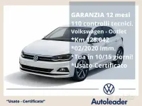 Usata VW Polo Highline 95 CV (69 kW) 2020 Bianco Utilitaria