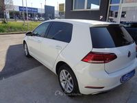 Usata VW Golf VII 116 CV (85 kW) 2018 Bianco Berlina