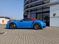Usata Porsche 911 Turbo S Cabriolet 650 CV (478 kW) 2022 Blu metallizzato Cabrio