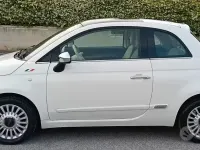 Käytetty Fiat 500 Lounge 69 HP (50 kW) 2010 Valkoinen Viistoperä