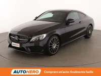 Usata Mercedes C300 AMG line 245 CV (180 kW) 2017 Nero Coupé