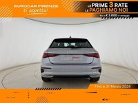 Usata Audi A3 Advanced Plus 204 CV (150 kW) 2024 Argento floret metallizzato Berlina