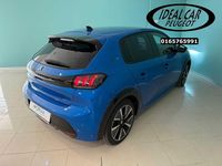Usata Peugeot e-208 GT 56 kW (77 CV) 2021 Blu Utilitaria