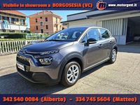 Usata Citroën C3 Feel 83 CV (61 kW) 2022 Grigio Berlina