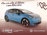 Nuova VW ID.3 Pro 150 kW (204 CV) 2026 Costa azul metallizzato nero Utilitaria