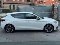 Usata Seat Leon FR 110 CV (80 kW) 2021 Bianco Berlina