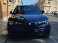 Usata Alfa Romeo Stelvio Executive 201 CV (147 kW) 2018 Blu/azzurro SUV