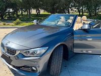 Usata BMW 430 Cabriolet Luxury Line 252 CV (185 kW) 2017 Grigio Cabrio