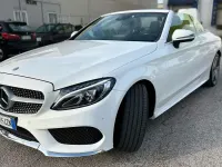 Usata Mercedes C220 Premium Plus 170 CV (125 kW) 2017 Bianco Cabrio