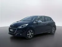 Usata Peugeot 208 Allure 82 CV (60 kW) 2017 266 grigio acciaio Utilitaria