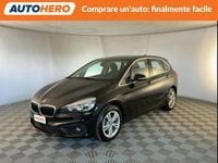 Usata BMW 216 Active Tourer Advantage 115 CV (84 kW) 2018 Nero Monovolume