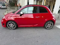 Usata Abarth 595C 140 CV (102 kW) 2013 Rosso Cabrio
