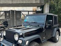 Usata Jeep Wrangler 143 CV (105 kW) 2002 Nero SUV