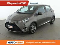 Usata Toyota Yaris Lounge 69 CV (50 kW) 2017 Grigio Utilitaria