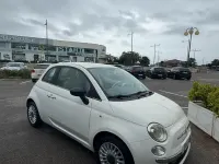 Usata Fiat 500 75 CV (55 kW) 2009 Bianco Cabrio