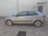 Usata Audi A3 105 CV (77 kW) 2006 Grigio Utilitaria