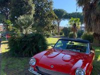 Usata Fiat 124 1970 Rosso Cabrio