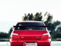 Usata Subaru Impreza 280 CV (205 kW) 2004 Rosso Berlina