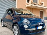 Usata Fiat 500 Lounge 75 CV (55 kW) 2009 Blu Cabrio