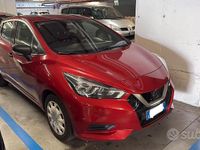 Usata Nissan Micra Acenta 71 CV (52 kW) 2017 Rosso Utilitaria