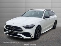 Usata Mercedes C220 AMG Line Premium 197 CV (144 kW) 2023 Bianco Station wagon