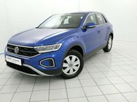 Usata VW T-Roc Life 110 CV (80 kW) 2022 Blu/azzurro SUV
