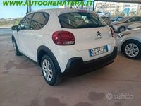 Usata Citroën C3 Feel 83 CV (61 kW) 2021 Bianco Berlina