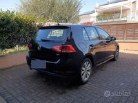 Usata VW Golf VII 110 CV (80 kW) 2017 Nero Berlina