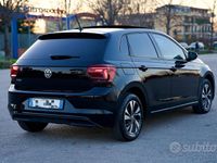 Usata VW Polo 95 CV (69 kW) 2018 Nero Utilitaria