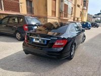 Usata Mercedes C250 AMG 204 CV (150 kW) 2012 Nero Coupé