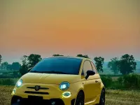 Usata Abarth 595 Pista 160 CV (117 kW) 2018 Giallo Utilitaria