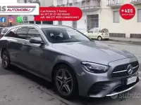 Usata Mercedes E220 Premium Plus 200 CV (147 kW) 2022 Grigio scuro Station wagon