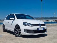 Usata VW Golf VI GTD 170 CV (125 kW) 2011 Bianco Utilitaria