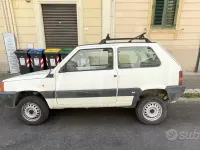 Usata Fiat Panda 4x4 54 CV (39 kW) 1998 Bianco Utilitaria
