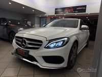 Usata Mercedes C220 Premium 170 CV (125 kW) 2014 Bianco Berlina