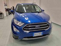 Usata Ford Ecosport Titanium 125 CV (91 kW) 2019 Blu perlato SUV