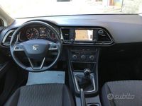 Usata Seat Leon 110 CV (80 kW) 2018 Nero Berlina