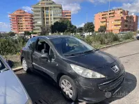Usata Peugeot 207 68 CV (50 kW) 2006 Nero Berlina