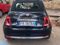 Usata Fiat 500 2016 Nero Cabrio