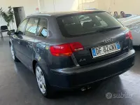 Usata Audi A3 Sportback Ambition 140 CV (102 kW) 2007 Grigio Utilitaria
