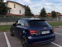 Usata Audi A1 S-Line 90 CV (66 kW) 2018 Blu/azzurro Utilitaria