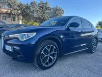 Usata Alfa Romeo Stelvio Executive 210 CV (154 kW) 2018 Blu SUV