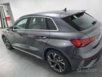 Usata Audi A3 150 CV (110 kW) 2022 Grigio Berlina