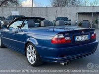 Usata BMW 320 Cabriolet 170 CV (125 kW) 2000 Blu Cabrio
