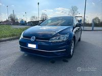 Usata VW Golf VII IQ Drive 2019 Blu Utilitaria