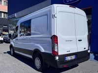 Usata Ford Transit 131 CV (96 kW) 2021 Bianco Cabrio