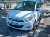 Usata Hyundai i10 69 CV (50 kW) 2012 Bianco Utilitaria