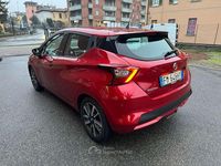 Usata Nissan Micra Visia+ 71 CV (52 kW) 2017 Rosso Berlina