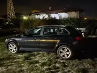 Usata Audi A3 Sportback 105 CV (77 kW) 2011 Nero Utilitaria
