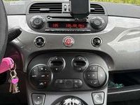 Usata Fiat 500C 71 CV (52 kW) 2015 Rosso Cabrio